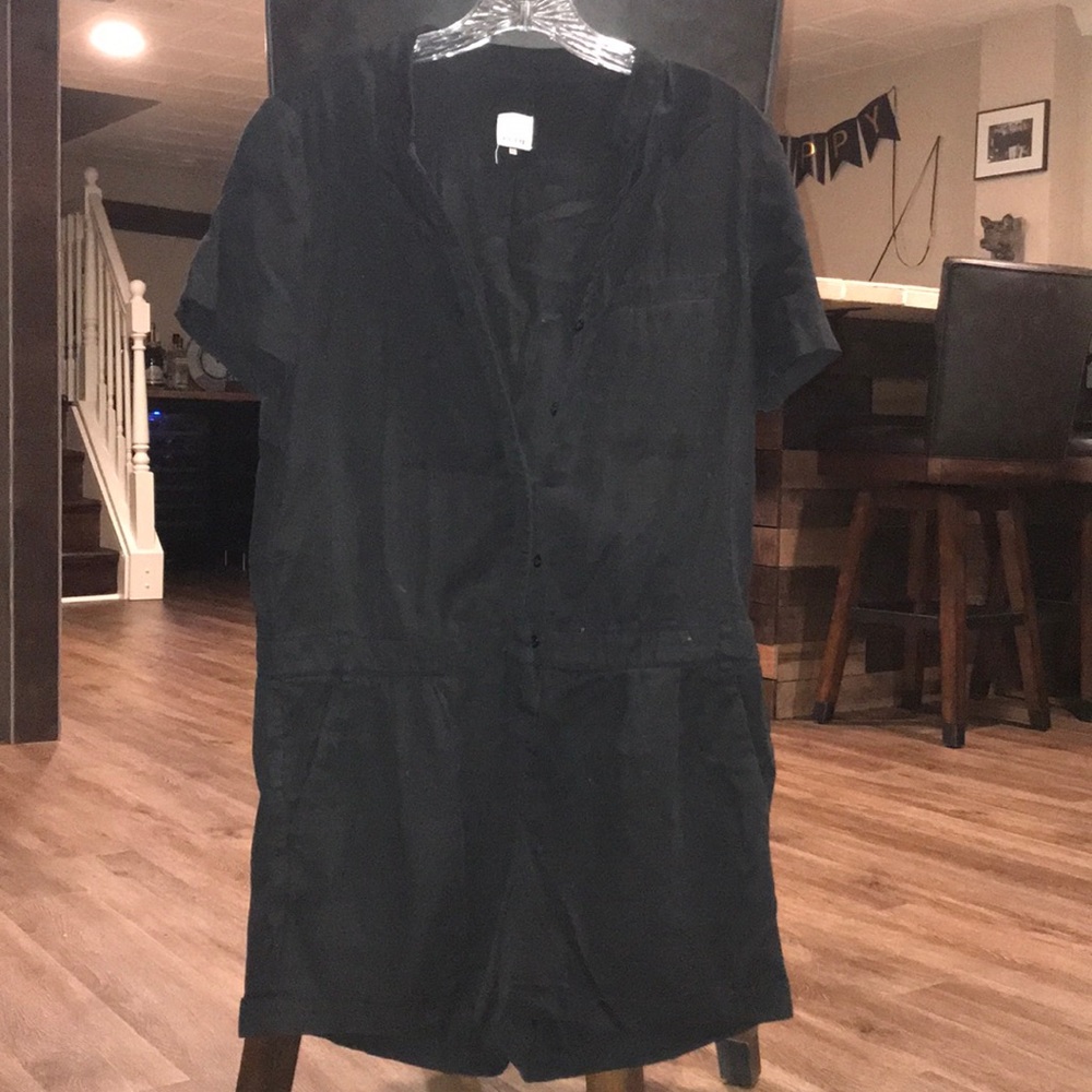 Cute charcoal romper